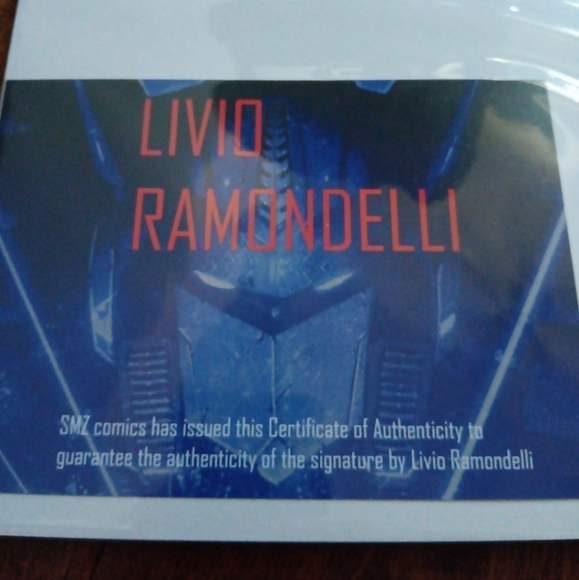 Batman & Spawn Comic With Original sketch by Livio Ramondelli signed with COA - Picture 3 of 3